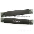 7\" black lead black wooden pencil with acryl diamond with pvc box packing .